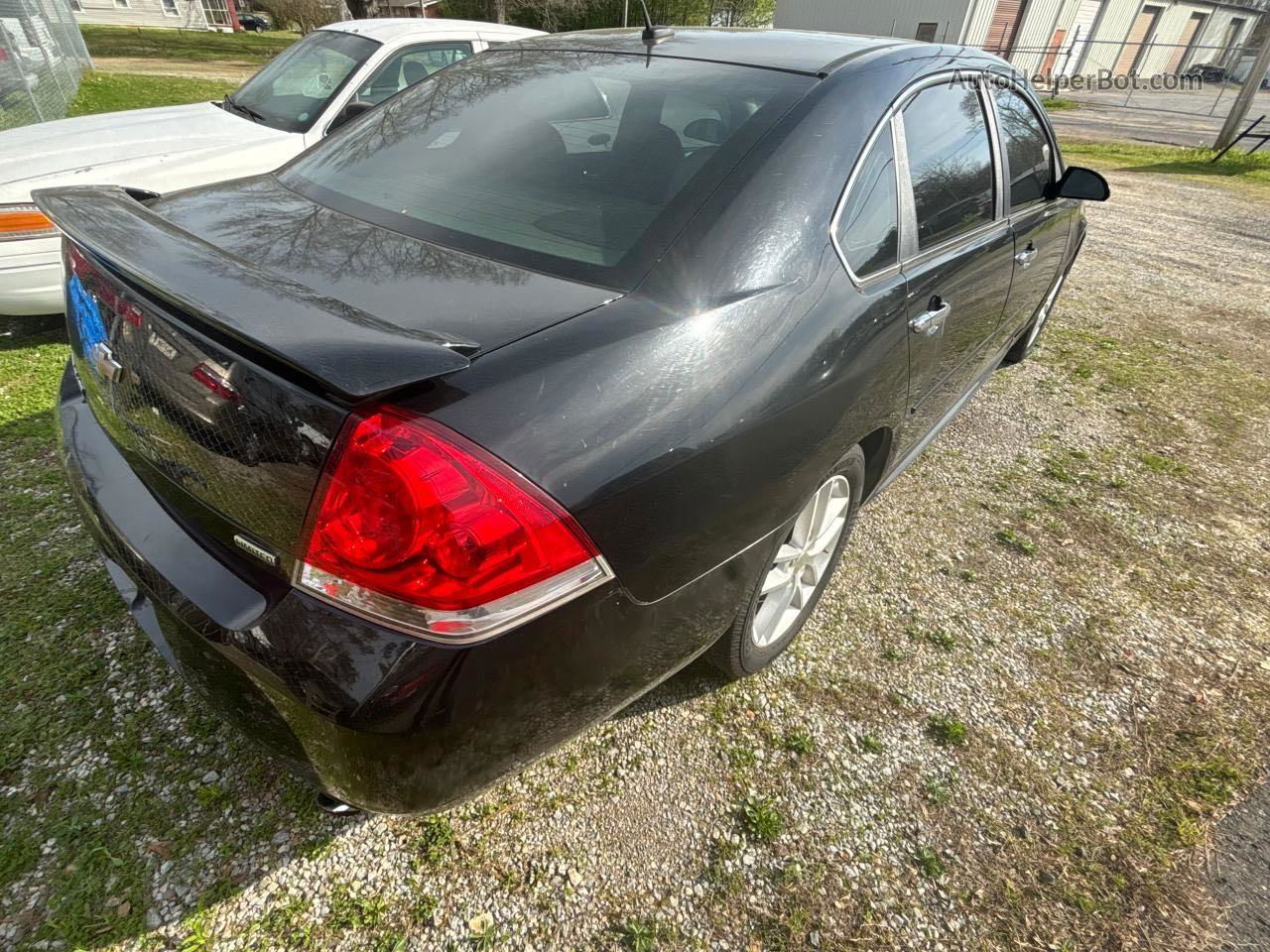 2014 Chevrolet Impala Limited Ltz Black vin: 2G1WC5E30E1185642