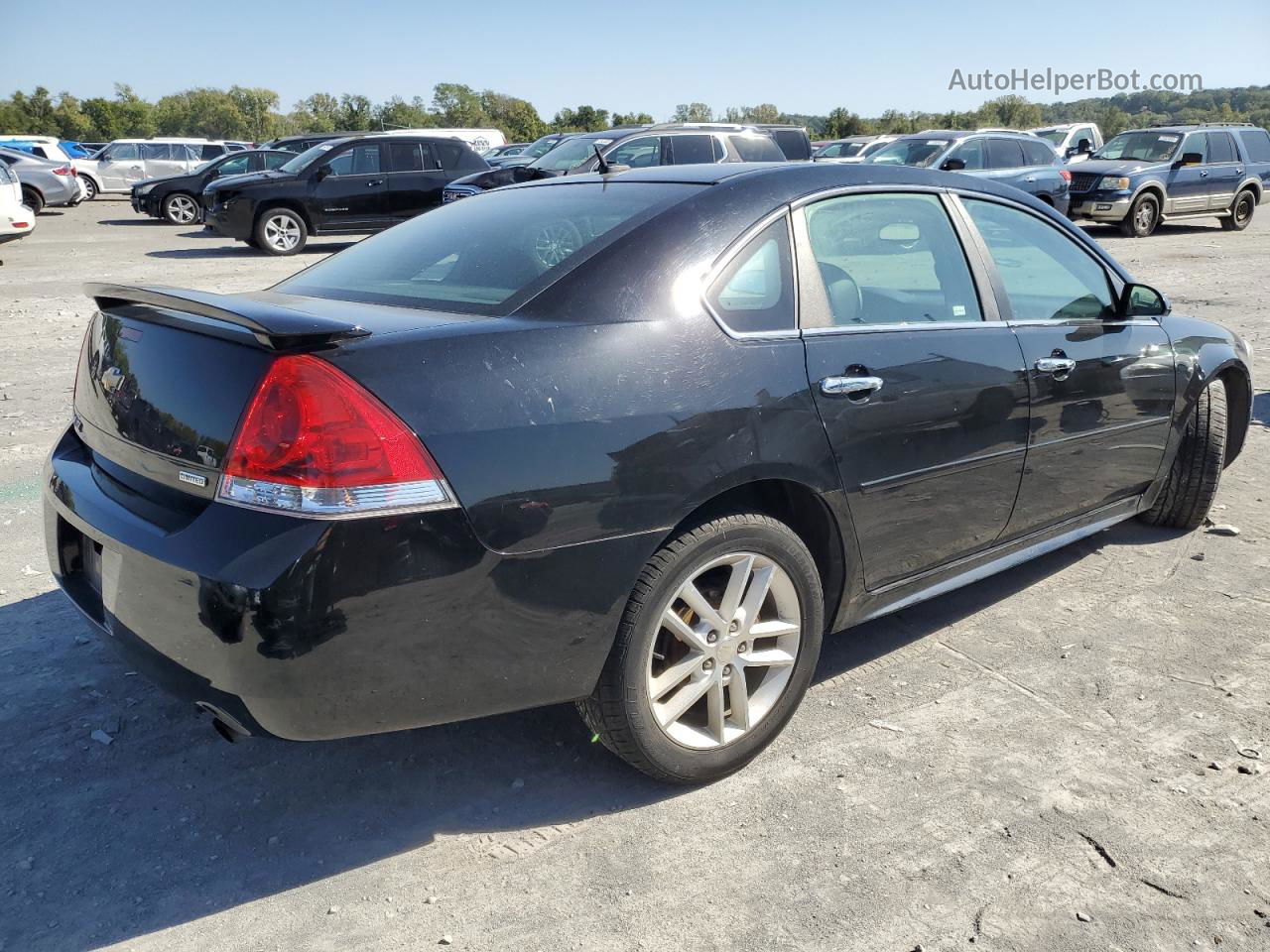 2016 Chevrolet Impala Limited Ltz Black vin: 2G1WC5E30G1117487