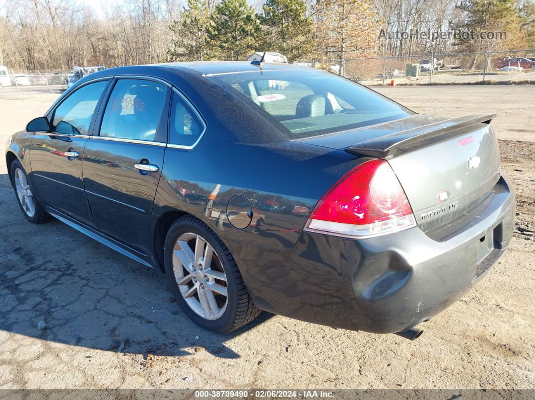 2016 Chevrolet Impala Limited Ltz Black vin: 2G1WC5E30G1154829