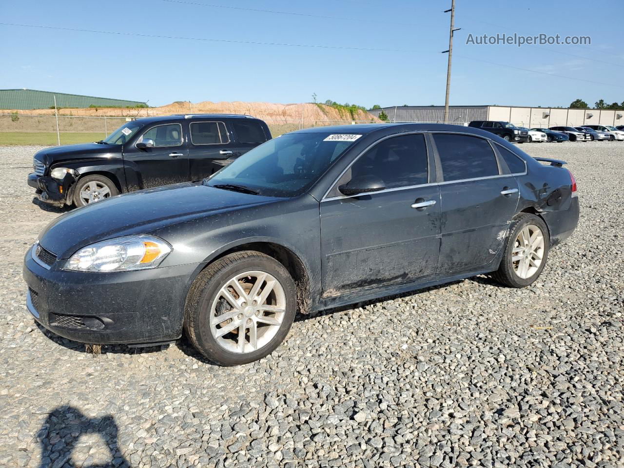 2014 Chevrolet Impala Limited Ltz Black vin: 2G1WC5E31E1106348