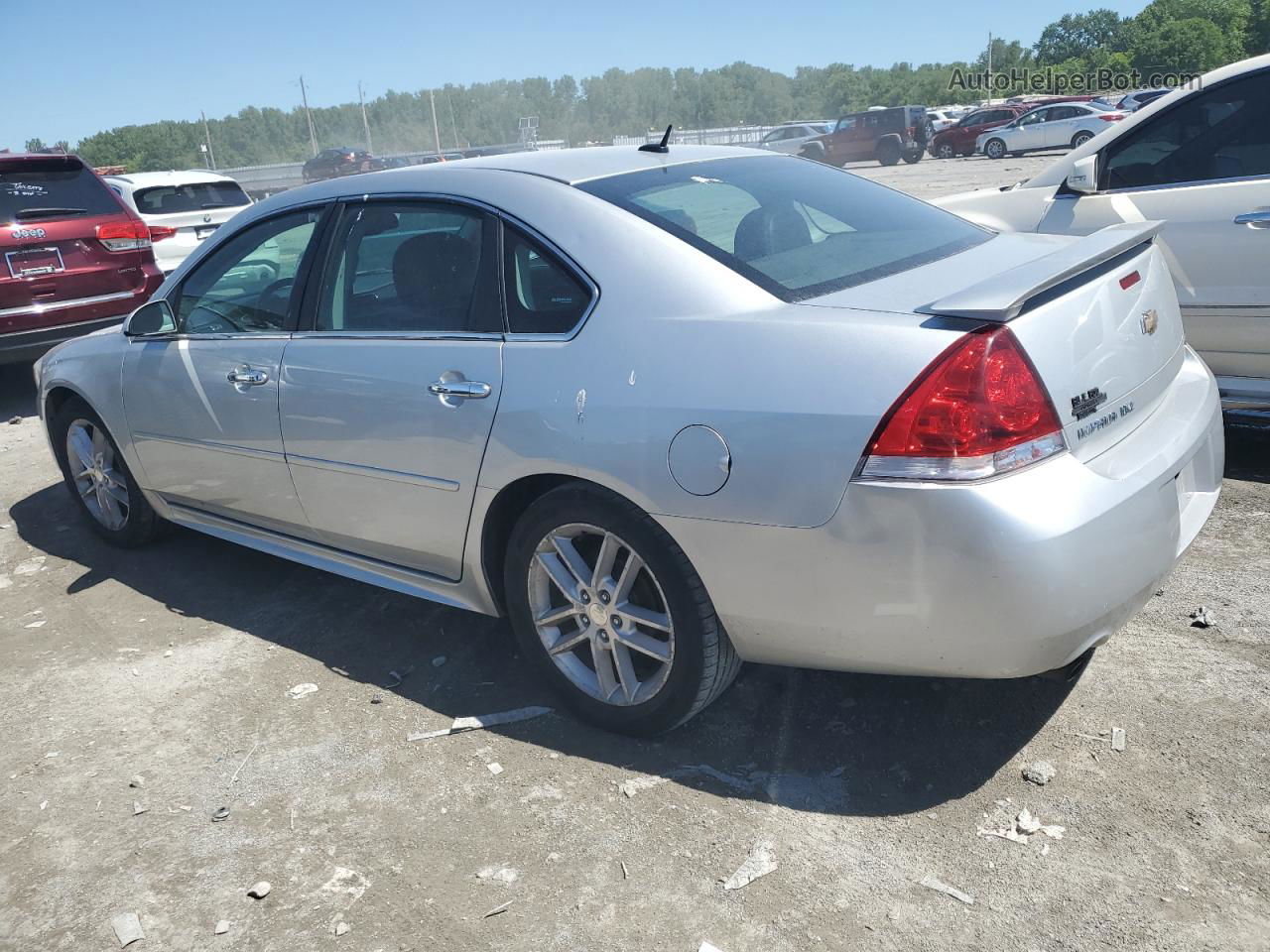 2014 Chevrolet Impala Limited Ltz Silver vin: 2G1WC5E31E1148079