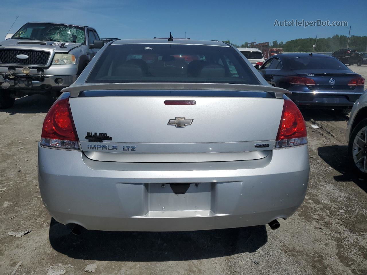 2014 Chevrolet Impala Limited Ltz Silver vin: 2G1WC5E31E1148079