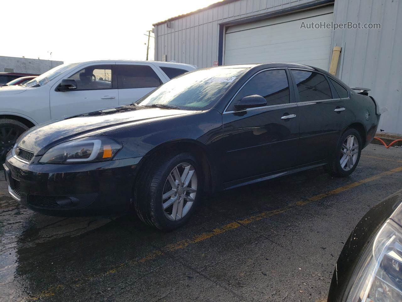 2016 Chevrolet Impala Limited Ltz Black vin: 2G1WC5E31G1104408