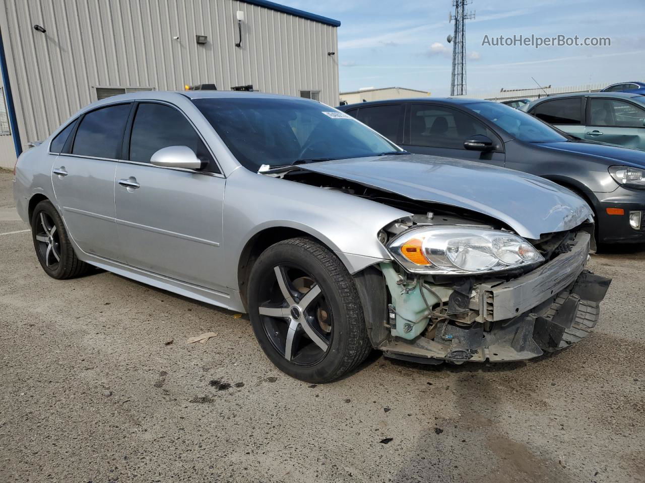 2016 Chevrolet Impala Limited Ltz Silver vin: 2G1WC5E31G1167959