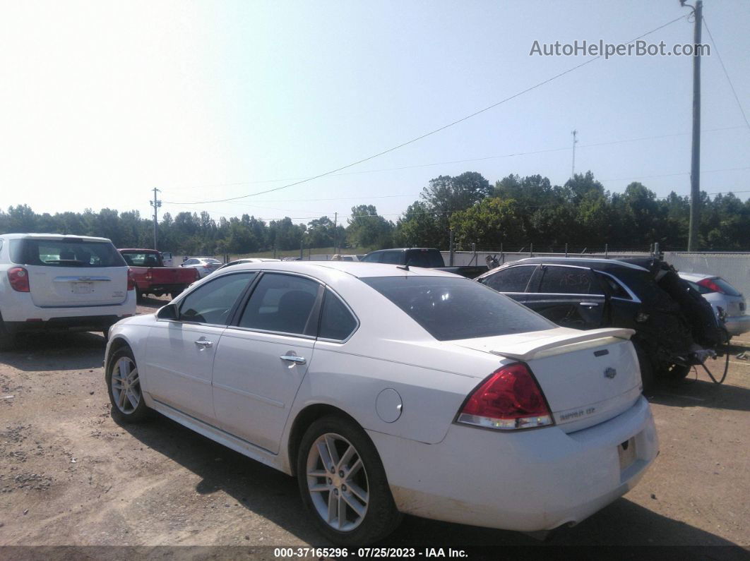 2014 Chevrolet Impala Limited Ltz White vin: 2G1WC5E32E1132019