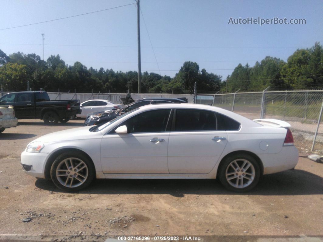 2014 Chevrolet Impala Limited Ltz White vin: 2G1WC5E32E1132019