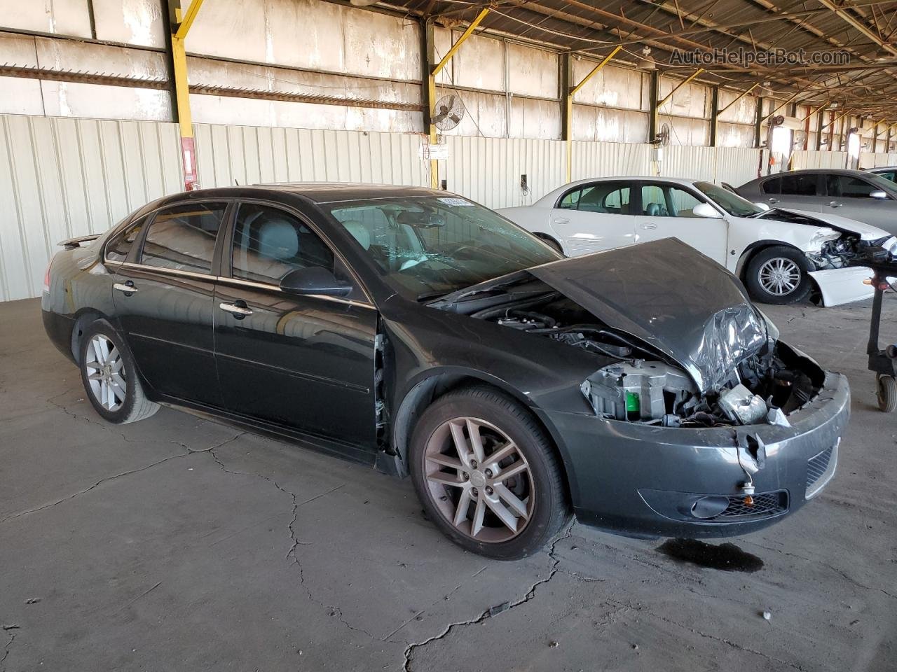 2014 Chevrolet Impala Limited Ltz Charcoal vin: 2G1WC5E32E1139195