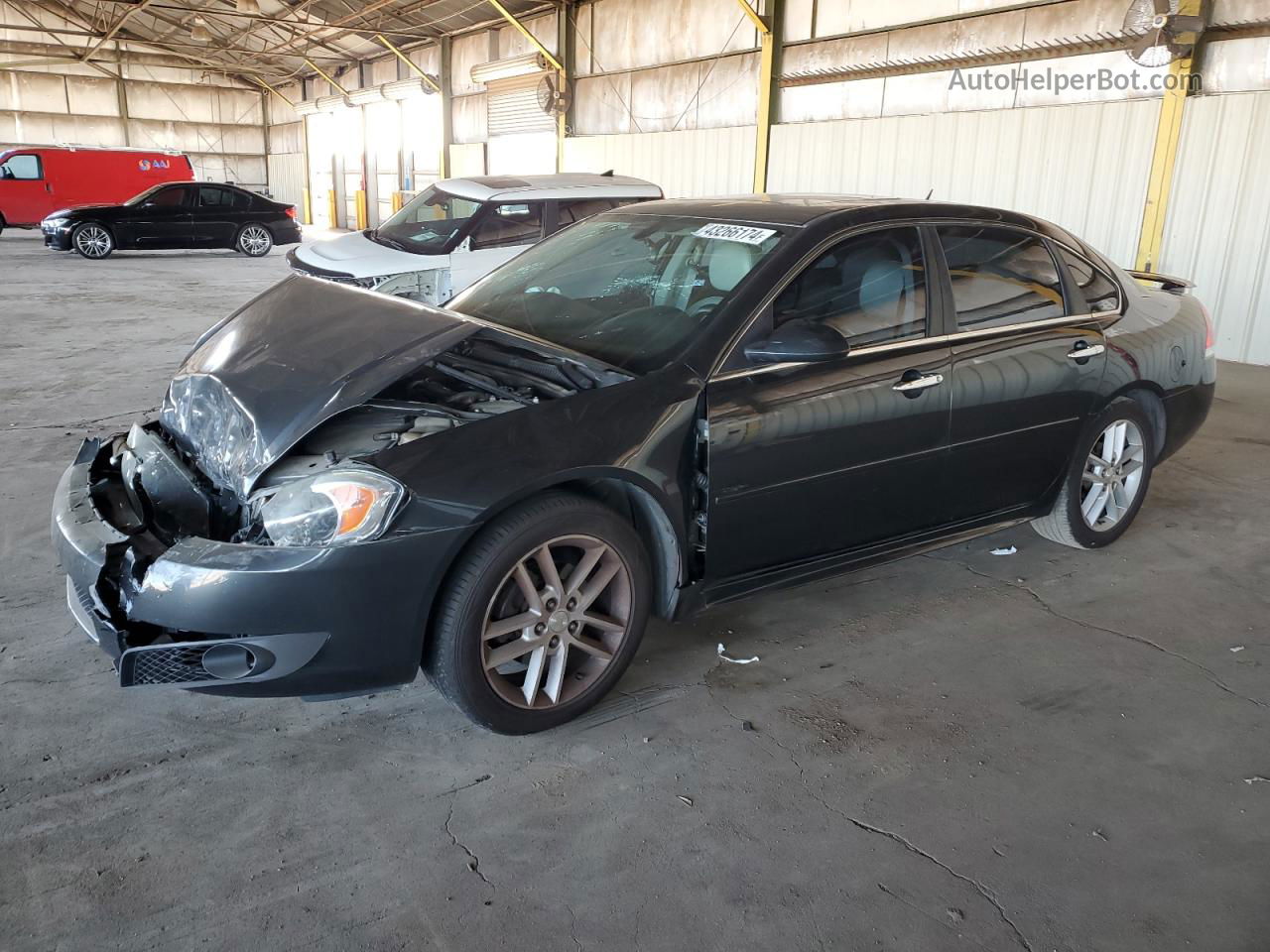 2014 Chevrolet Impala Limited Ltz Charcoal vin: 2G1WC5E32E1139195