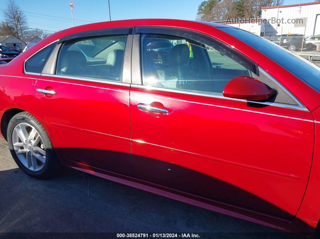 2014 Chevrolet Impala Limited Ltz Burgundy vin: 2G1WC5E32E1156935