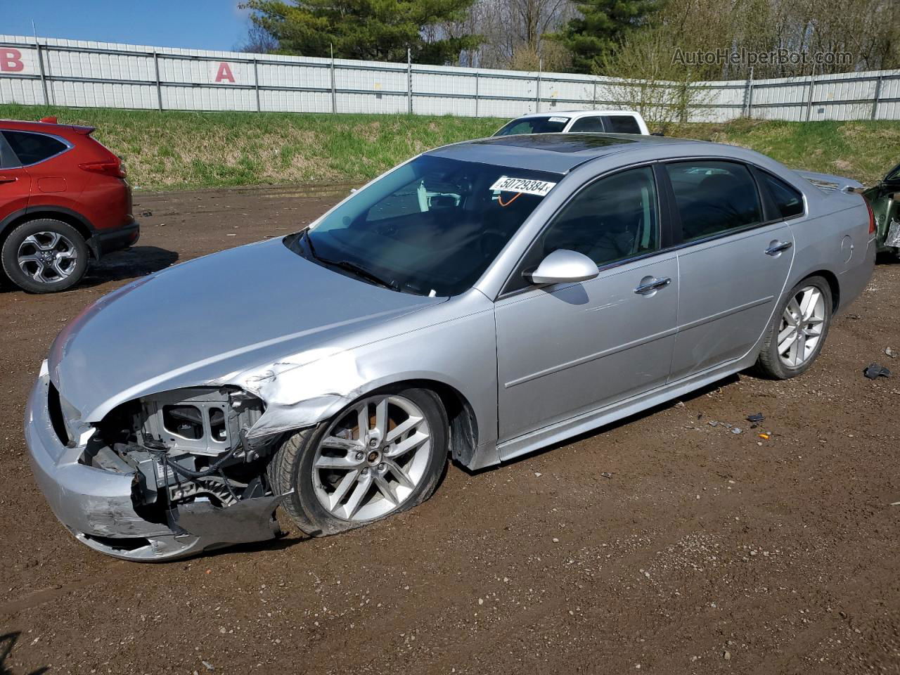 2014 Chevrolet Impala Limited Ltz Серебряный vin: 2G1WC5E32E1184573