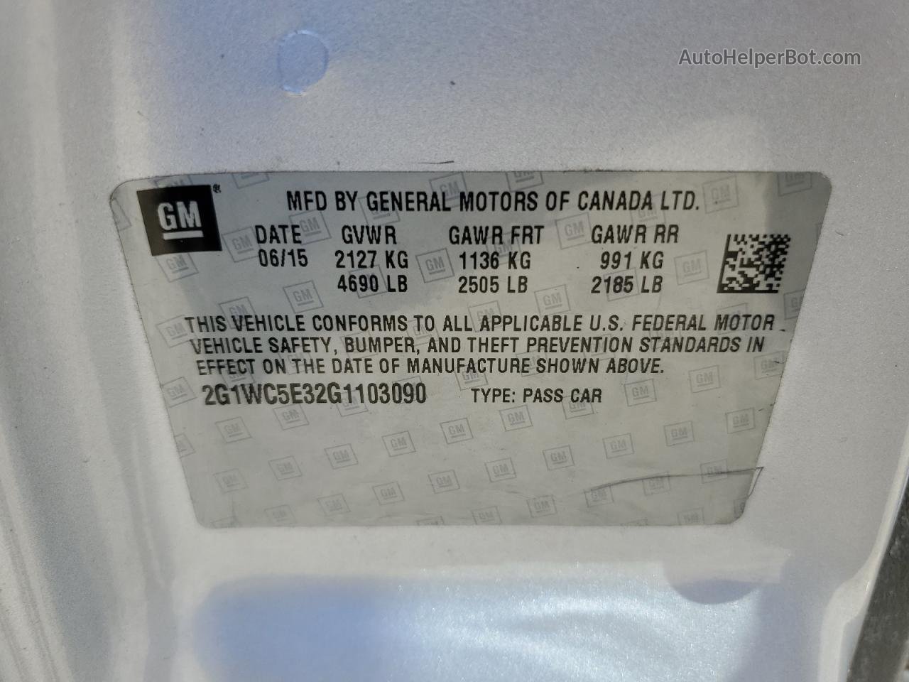 2016 Chevrolet Impala Limited Ltz Silver vin: 2G1WC5E32G1103090