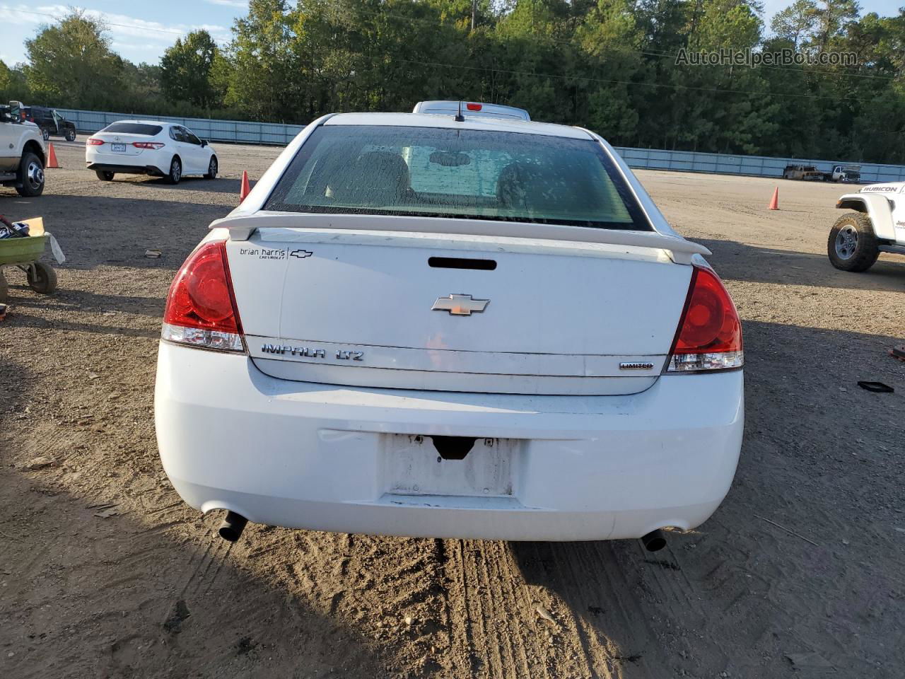 2016 Chevrolet Impala Limited Ltz White vin: 2G1WC5E32G1117412