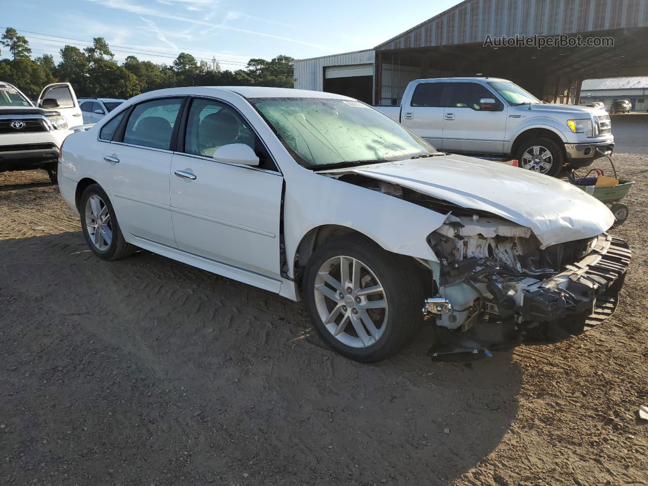 2016 Chevrolet Impala Limited Ltz White vin: 2G1WC5E32G1117412