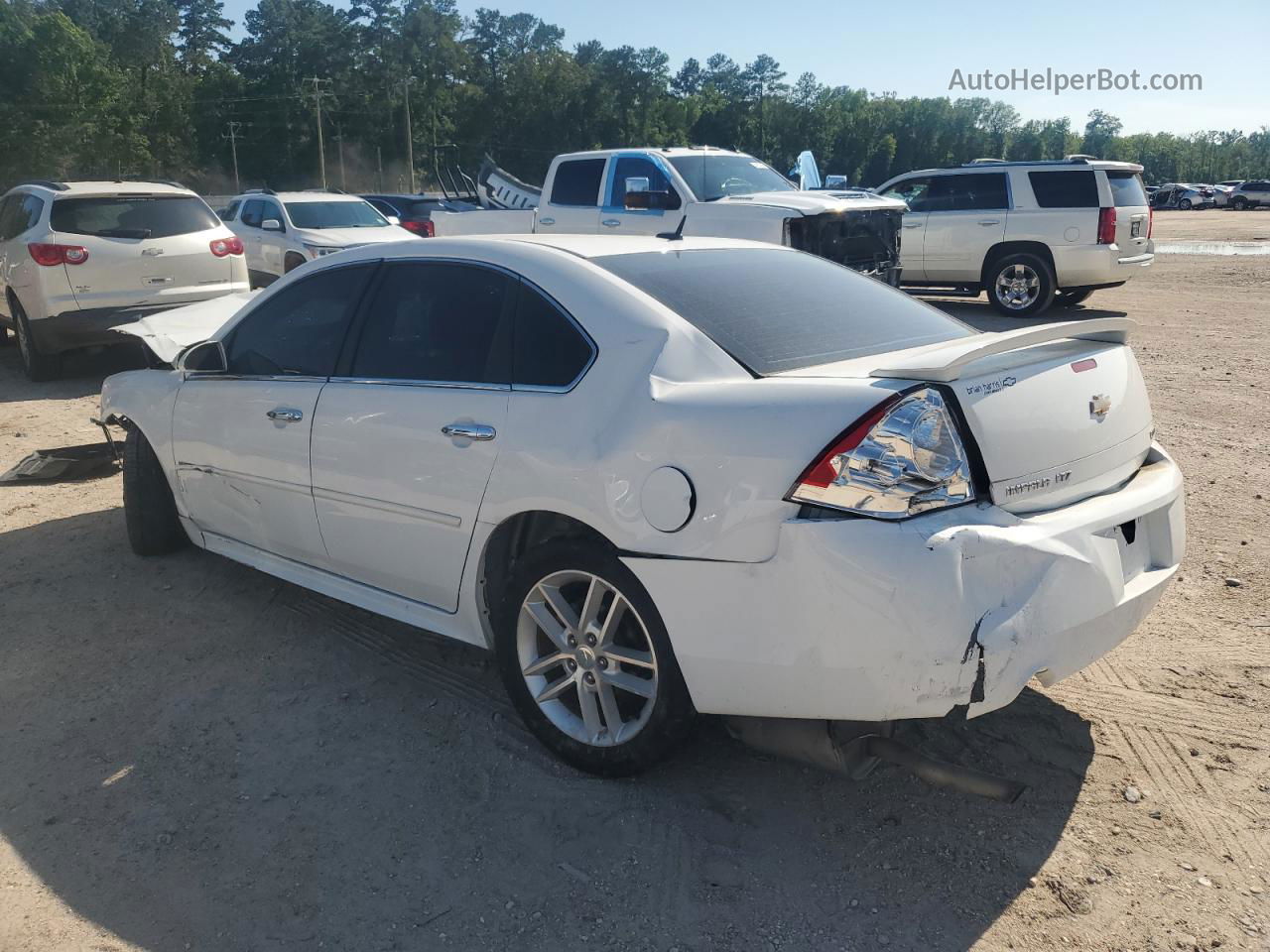 2016 Chevrolet Impala Limited Ltz White vin: 2G1WC5E32G1117412