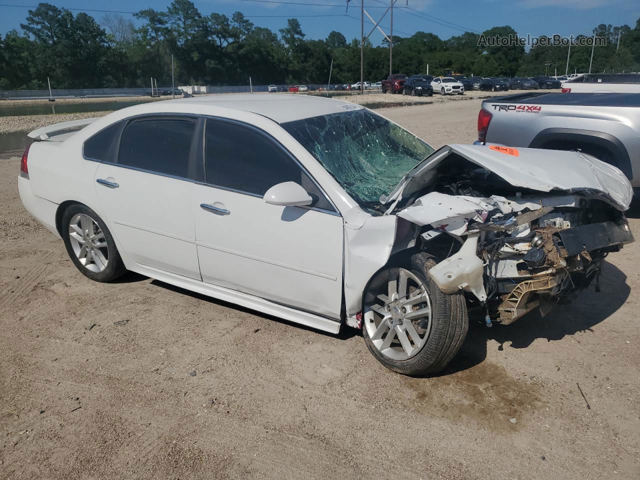 2016 Chevrolet Impala Limited Ltz White vin: 2G1WC5E32G1117412