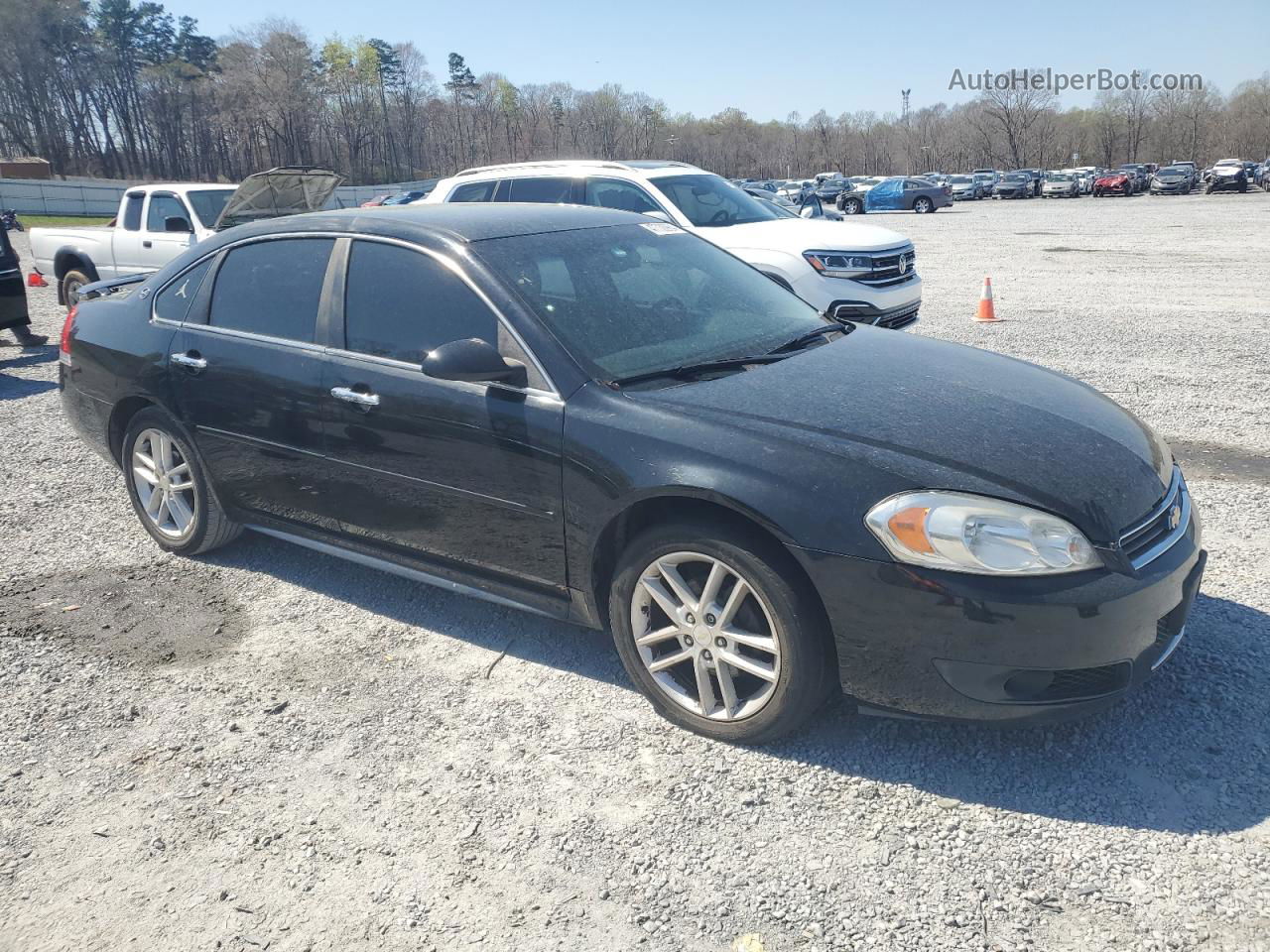 2016 Chevrolet Impala Limited Ltz Black vin: 2G1WC5E32G1154217