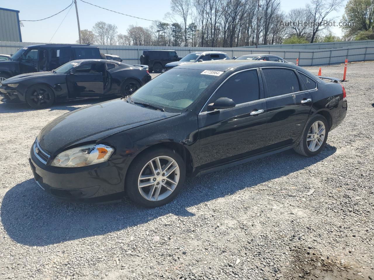 2016 Chevrolet Impala Limited Ltz Black vin: 2G1WC5E32G1154217