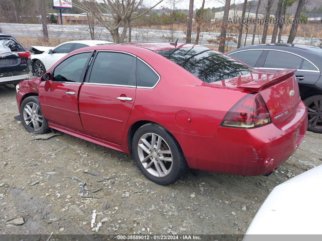 2014 Chevrolet Impala Limited Ltz Red vin: 2G1WC5E33E1100468