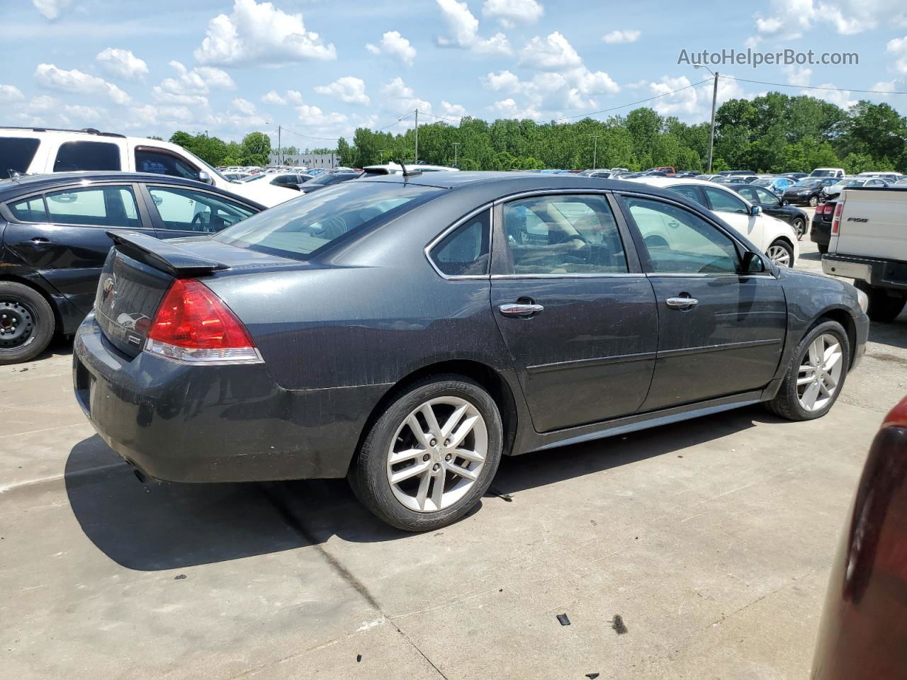 2016 Chevrolet Impala Limited Ltz Black vin: 2G1WC5E33G1119671