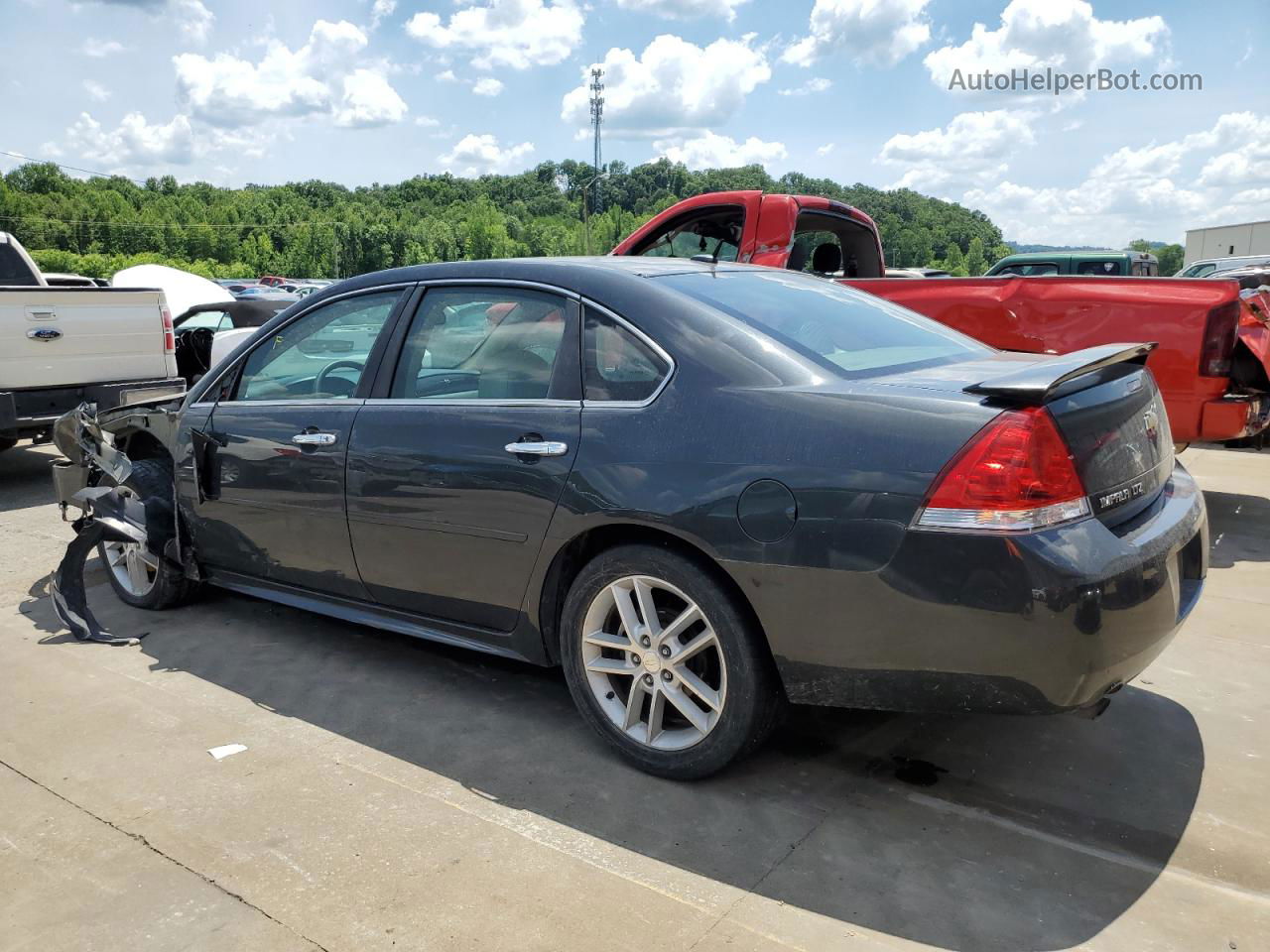 2016 Chevrolet Impala Limited Ltz Black vin: 2G1WC5E33G1119671