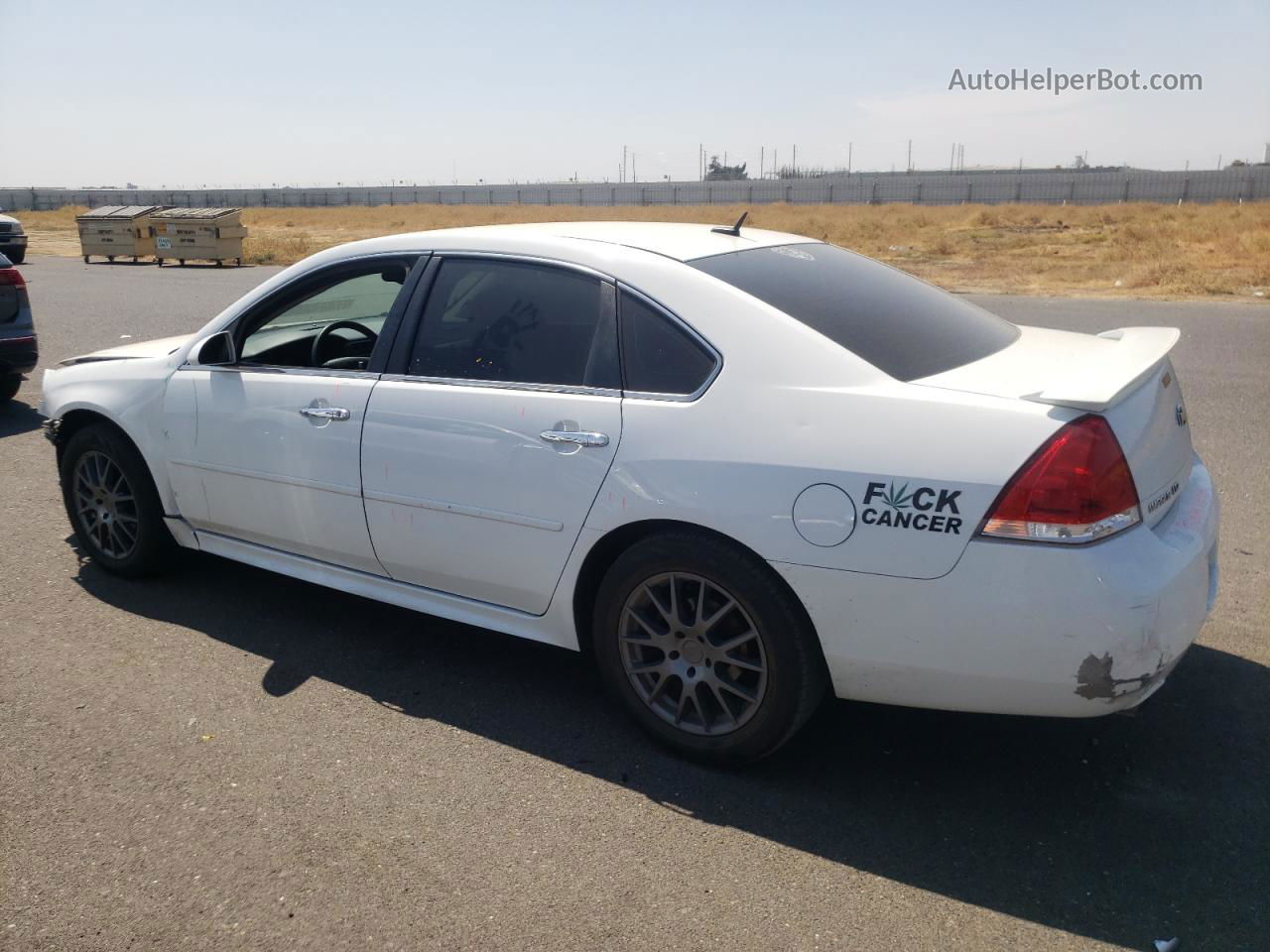 2016 Chevrolet Impala Limited Ltz White vin: 2G1WC5E33G1154498