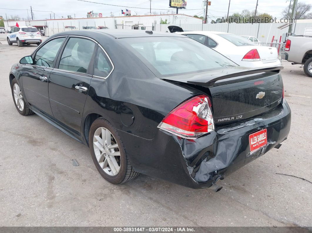 2014 Chevrolet Impala Limited Ltz Black vin: 2G1WC5E34E1131616