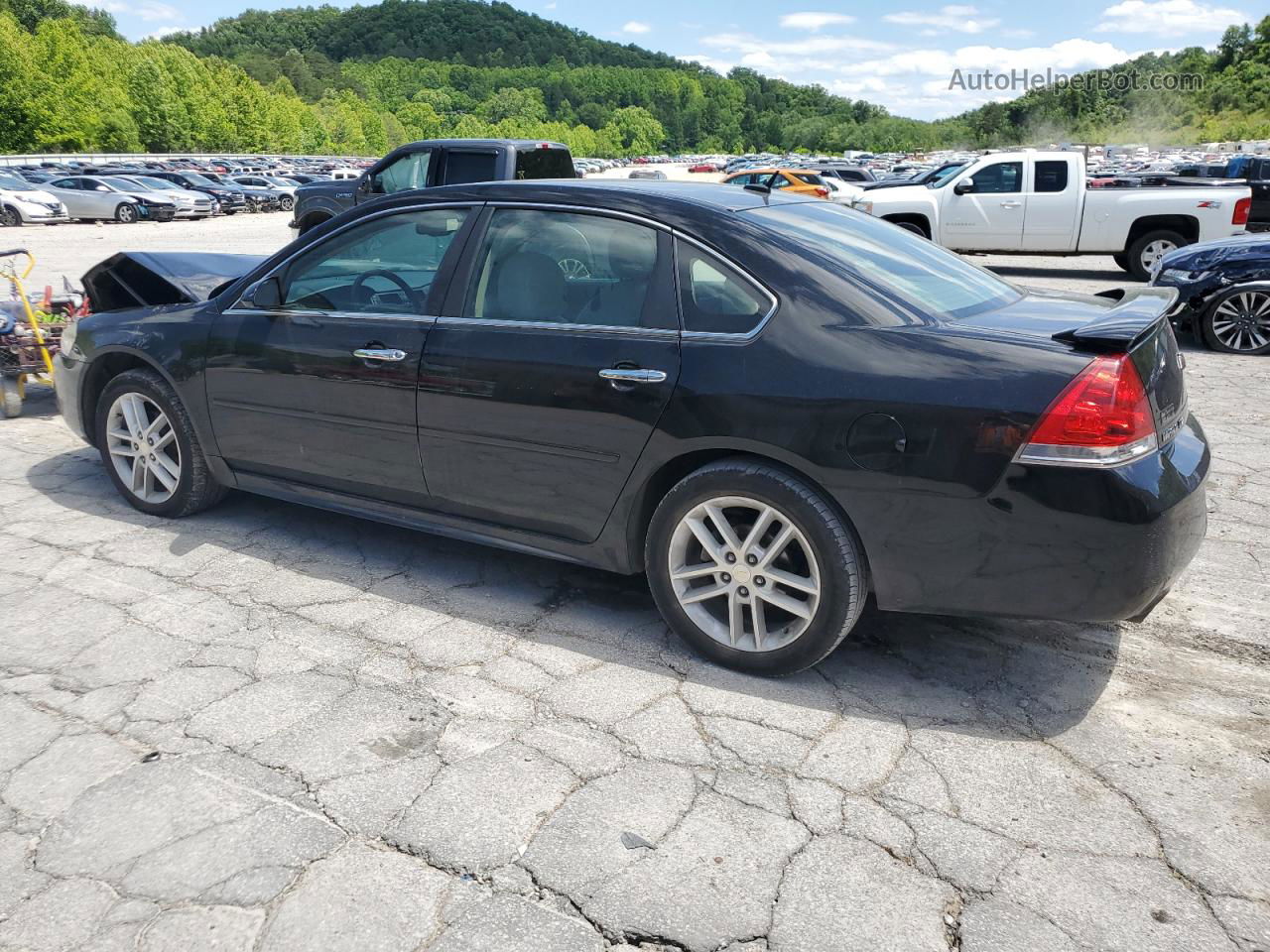 2014 Chevrolet Impala Limited Ltz Black vin: 2G1WC5E34E1136105