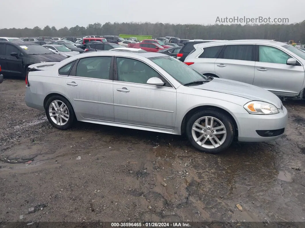 2016 Chevrolet Impala Limited Ltz Silver vin: 2G1WC5E34G1139654