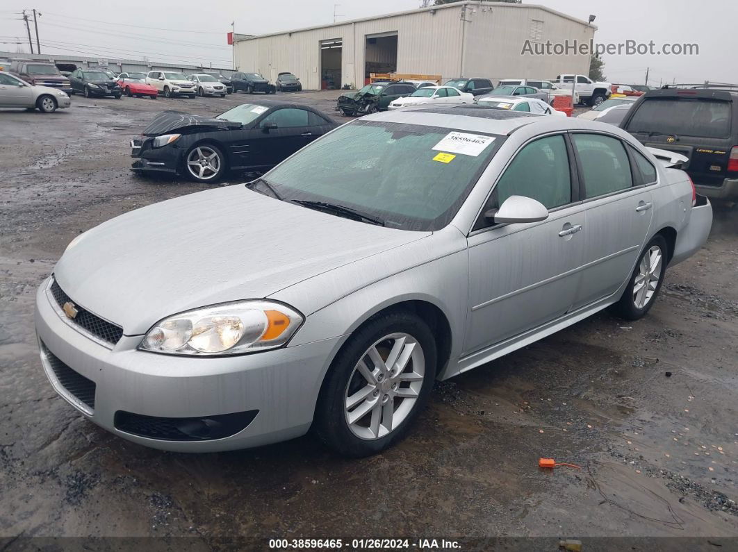 2016 Chevrolet Impala Limited Ltz Silver vin: 2G1WC5E34G1139654