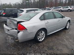 2016 Chevrolet Impala Limited Ltz Silver vin: 2G1WC5E34G1139654