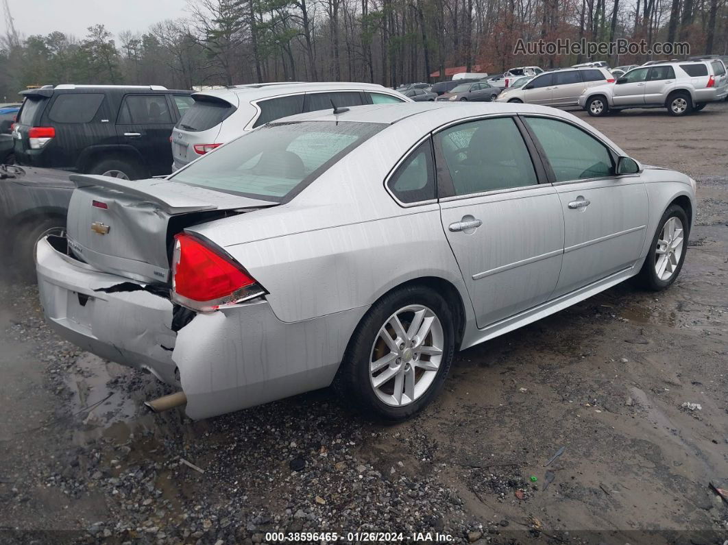 2016 Chevrolet Impala Limited Ltz Серебряный vin: 2G1WC5E34G1139654