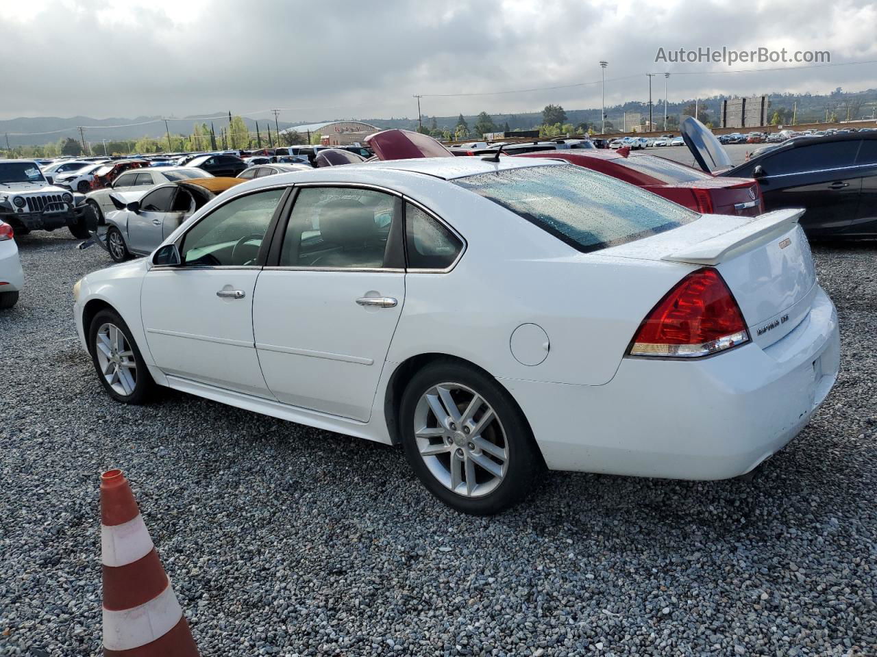 2014 Chevrolet Impala Limited Ltz Белый vin: 2G1WC5E35E1108619