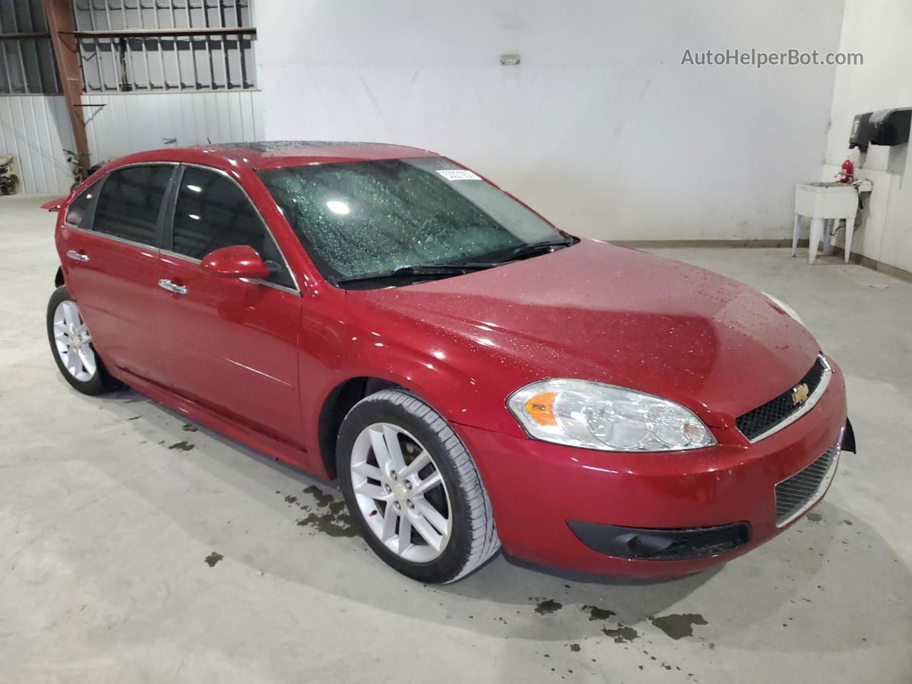 2014 Chevrolet Impala Limited Ltz Красный vin: 2G1WC5E35E1139787