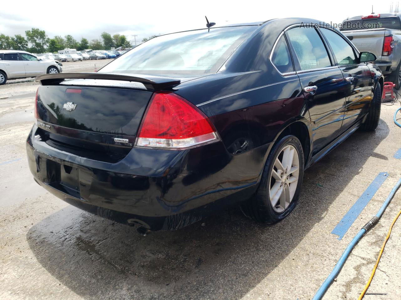 2016 Chevrolet Impala Limited Ltz Black vin: 2G1WC5E35G1117078