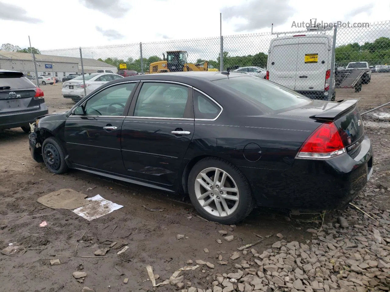 2016 Chevrolet Impala Limited Ltz Black vin: 2G1WC5E35G1165342