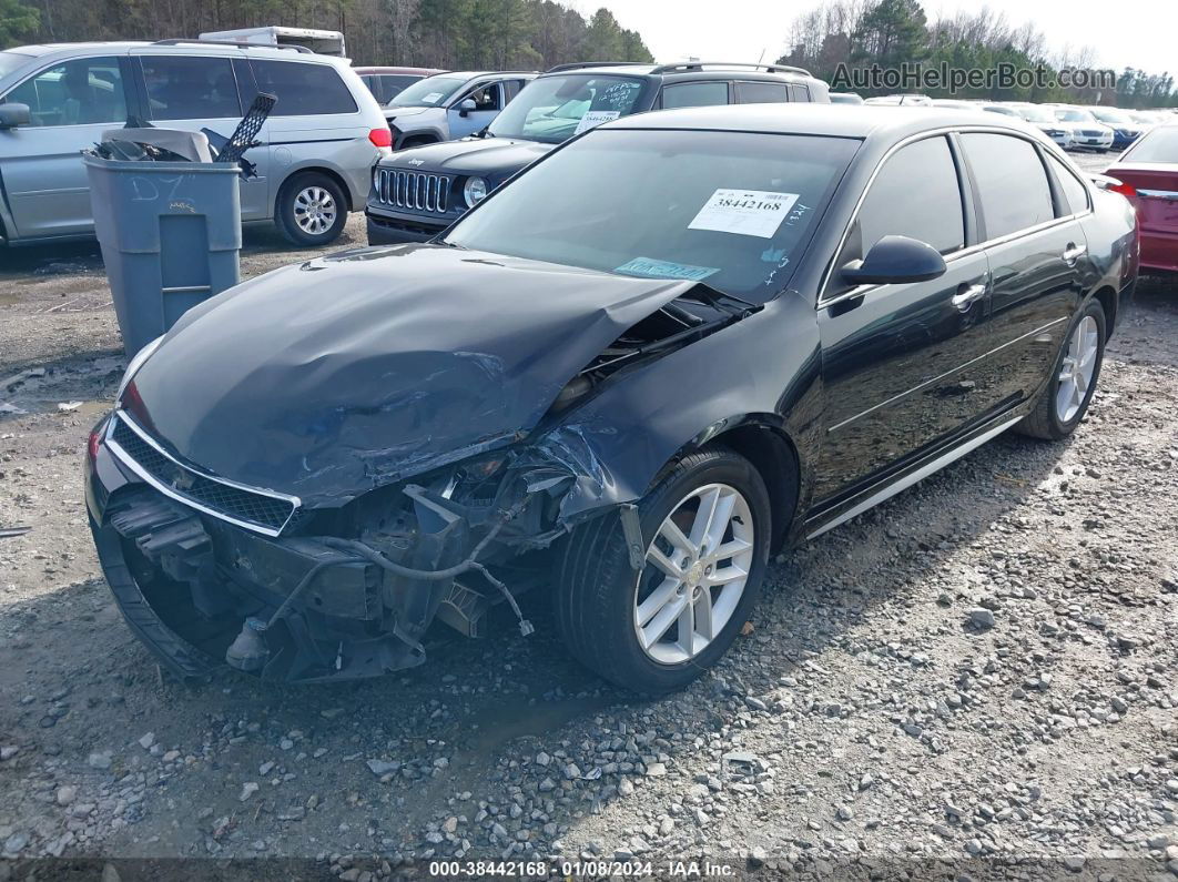 2016 Chevrolet Impala Limited Ltz Black vin: 2G1WC5E35G1165387