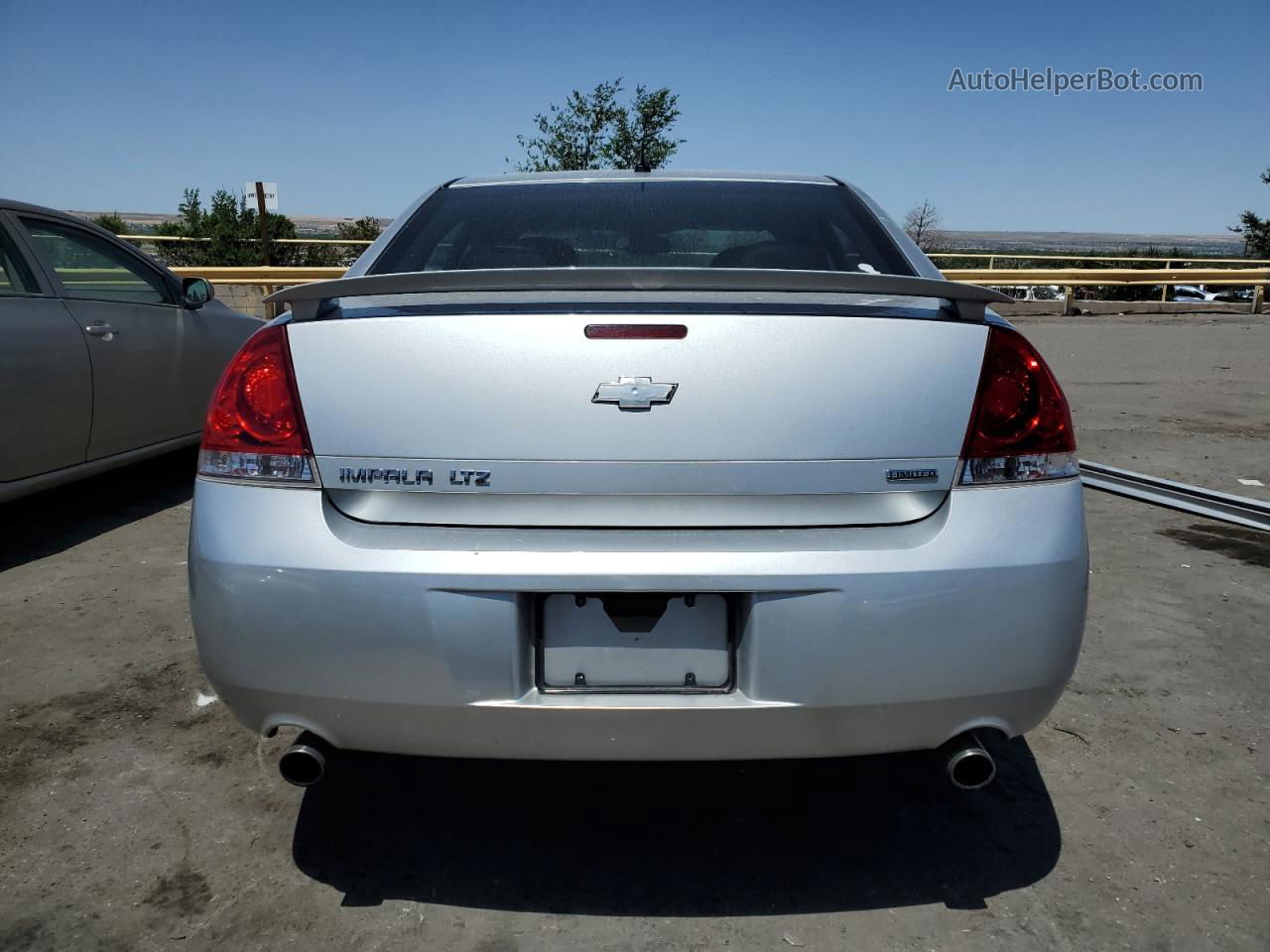 2014 Chevrolet Impala Limited Ltz Silver vin: 2G1WC5E36E1103817