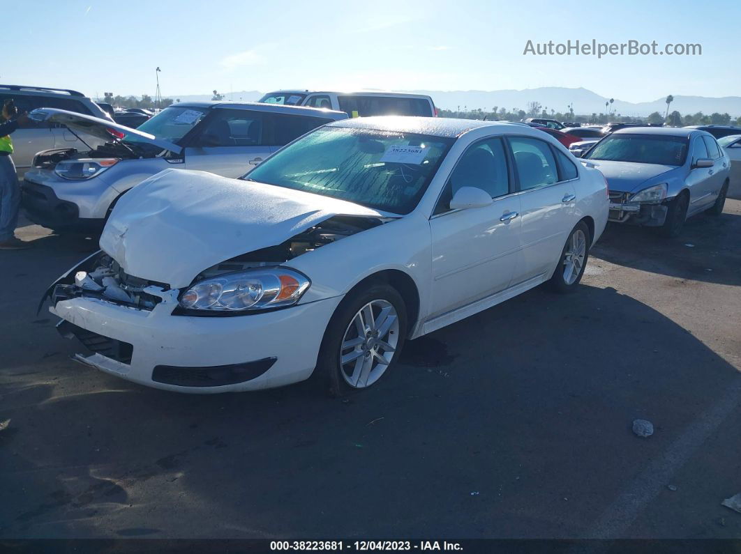 2016 Chevrolet Impala Limited Ltz White vin: 2G1WC5E36G1135024