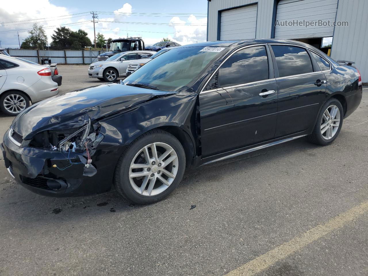 2016 Chevrolet Impala Limited Ltz Black vin: 2G1WC5E36G1180139