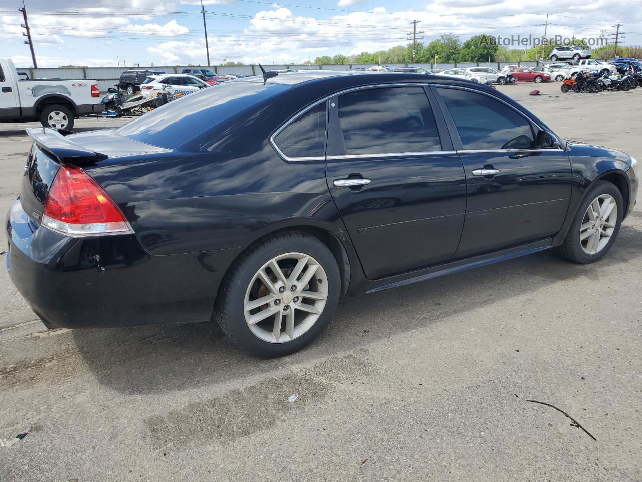 2016 Chevrolet Impala Limited Ltz Black vin: 2G1WC5E36G1180139