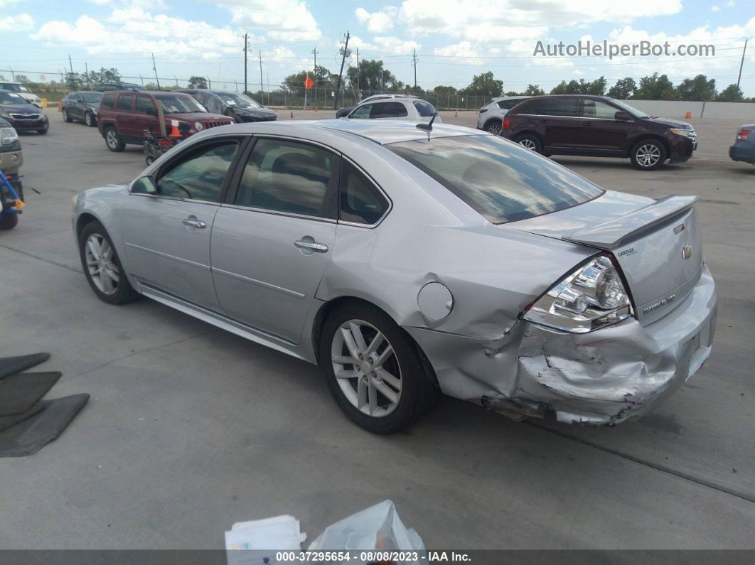 2014 Chevrolet Impala Limited Ltz Silver vin: 2G1WC5E37E1131979