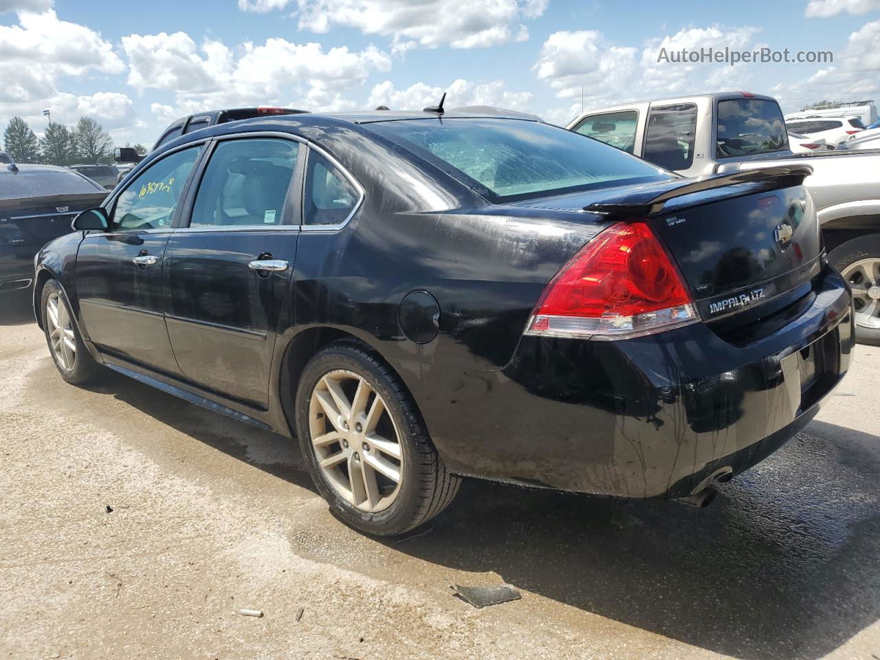 2014 Chevrolet Impala Limited Ltz Черный vin: 2G1WC5E37E1145154