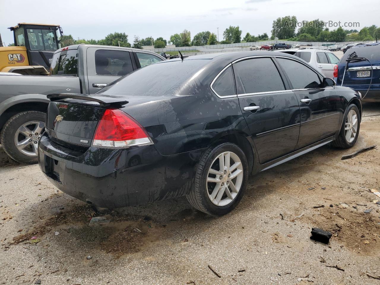 2016 Chevrolet Impala Limited Ltz Black vin: 2G1WC5E37G1117504