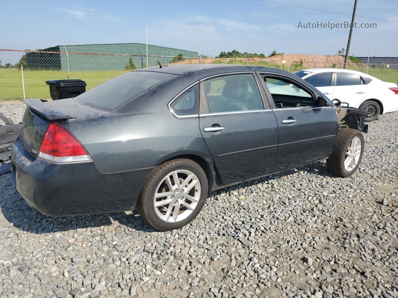 2016 Chevrolet Impala Limited Ltz Charcoal vin: 2G1WC5E37G1136814