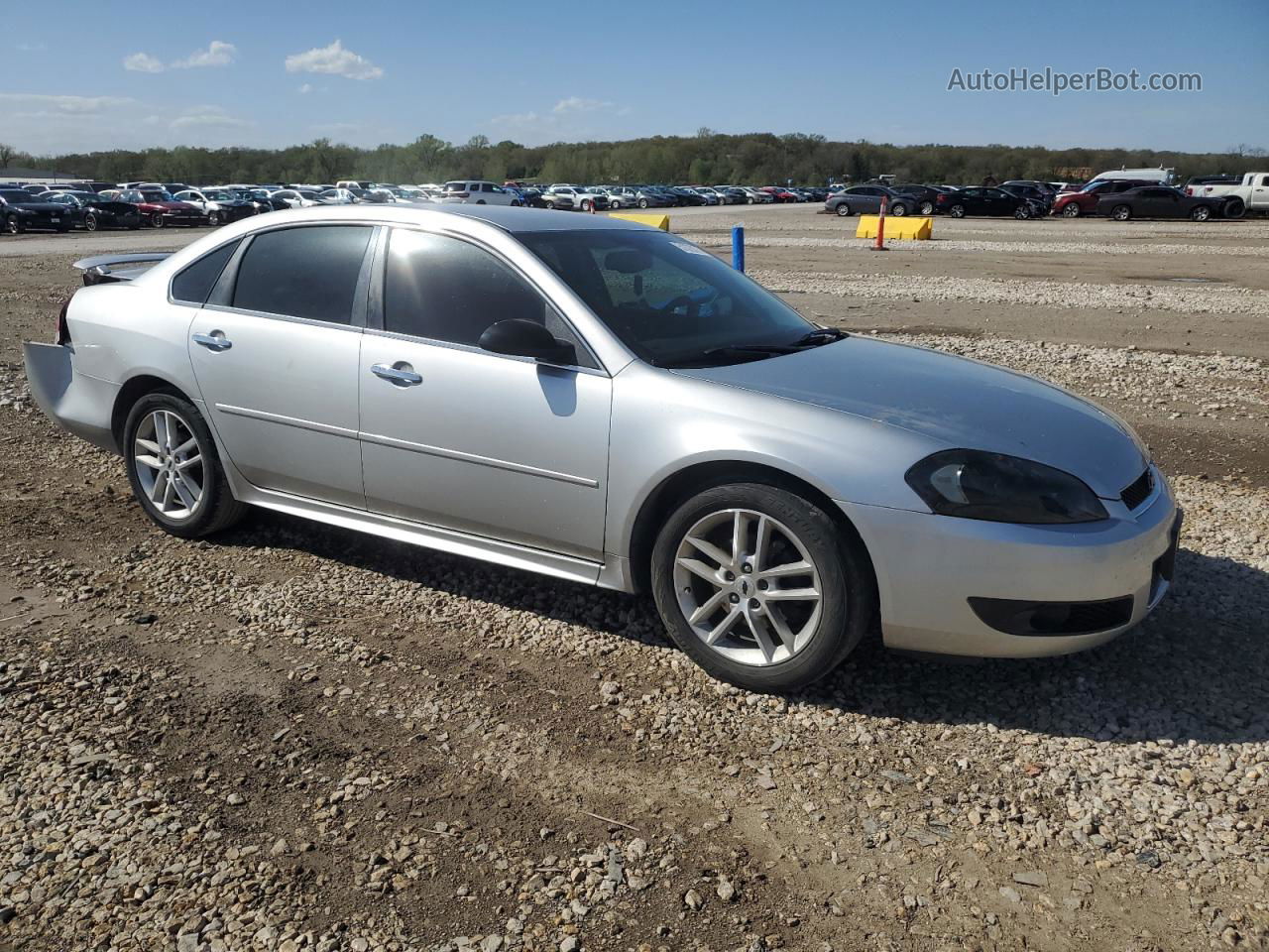 2016 Chevrolet Impala Limited Ltz Silver vin: 2G1WC5E37G1163141