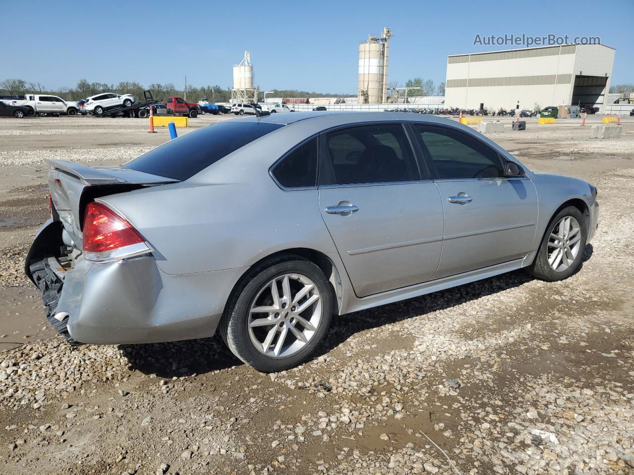 2016 Chevrolet Impala Limited Ltz Silver vin: 2G1WC5E37G1163141