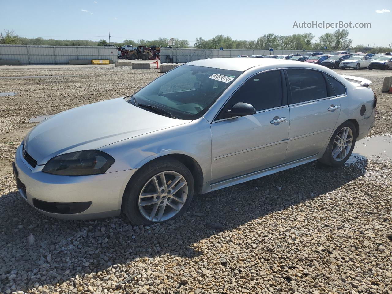 2016 Chevrolet Impala Limited Ltz Silver vin: 2G1WC5E37G1163141