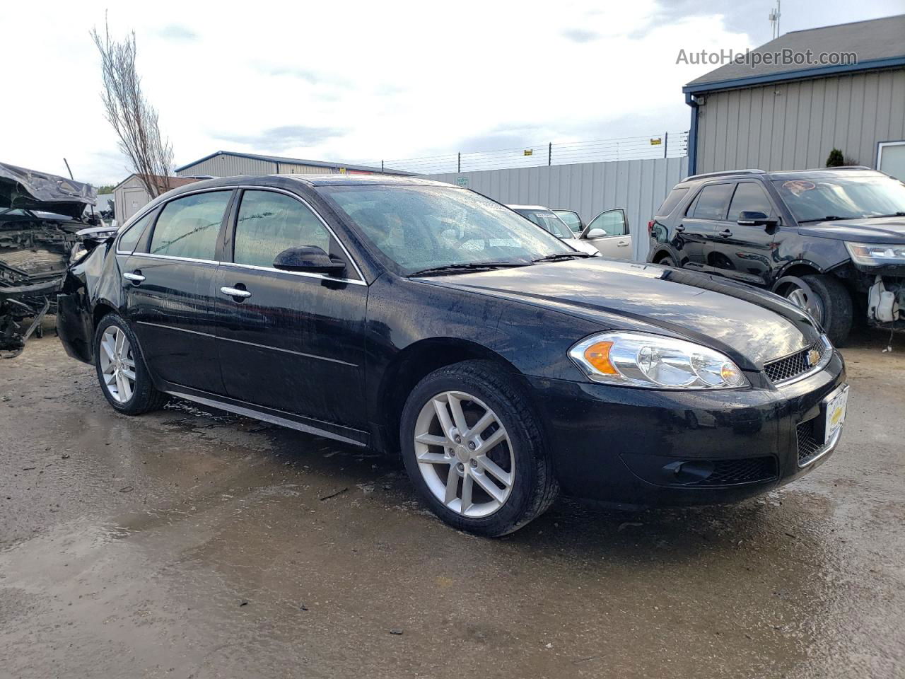 2016 Chevrolet Impala Limited Ltz Black vin: 2G1WC5E37G1170378