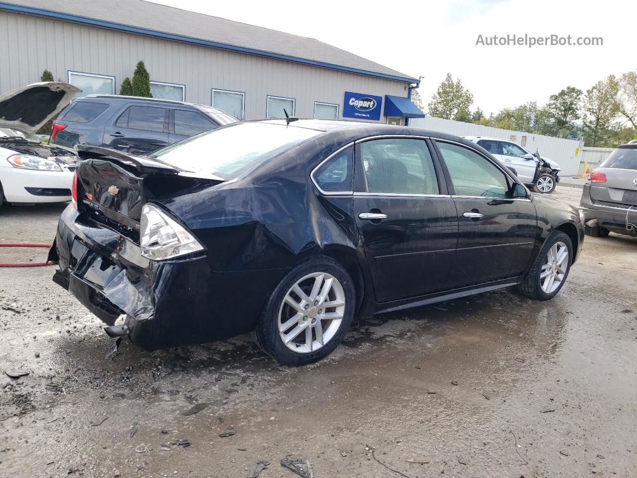 2016 Chevrolet Impala Limited Ltz Black vin: 2G1WC5E37G1170378