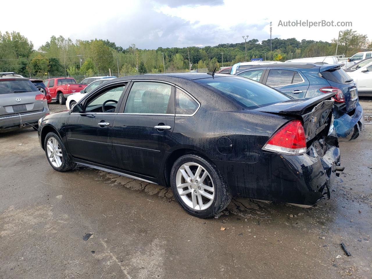 2016 Chevrolet Impala Limited Ltz Black vin: 2G1WC5E37G1170378